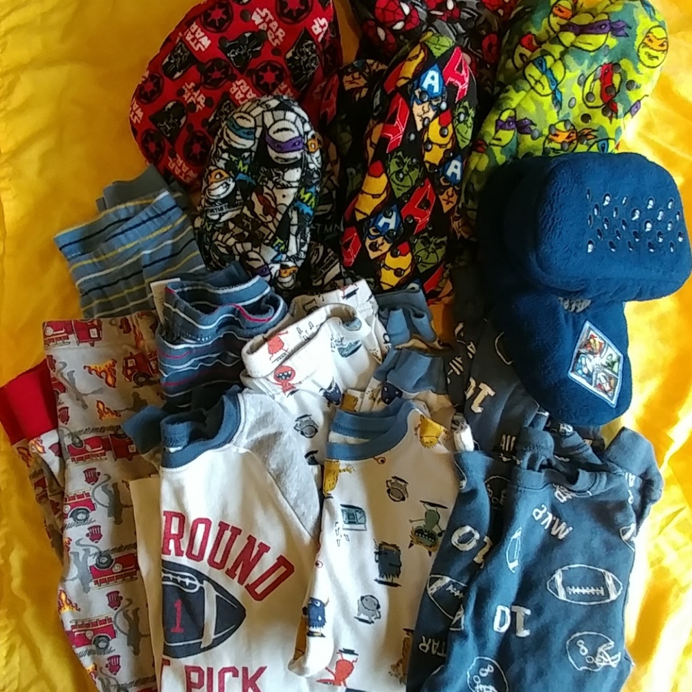 PJs and slipper bundle